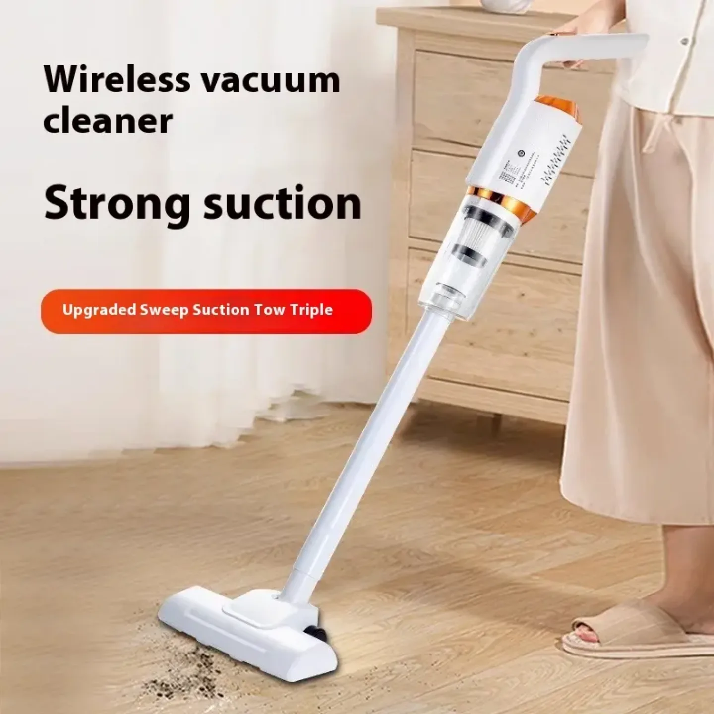 NEW Wireless Handheld Vacuum Cleaner image indicator(3)