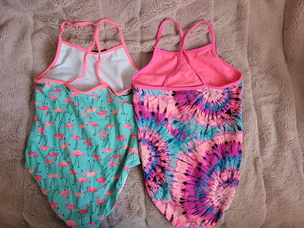 7 girl's swimsuits size 10-12 image indicator(6)