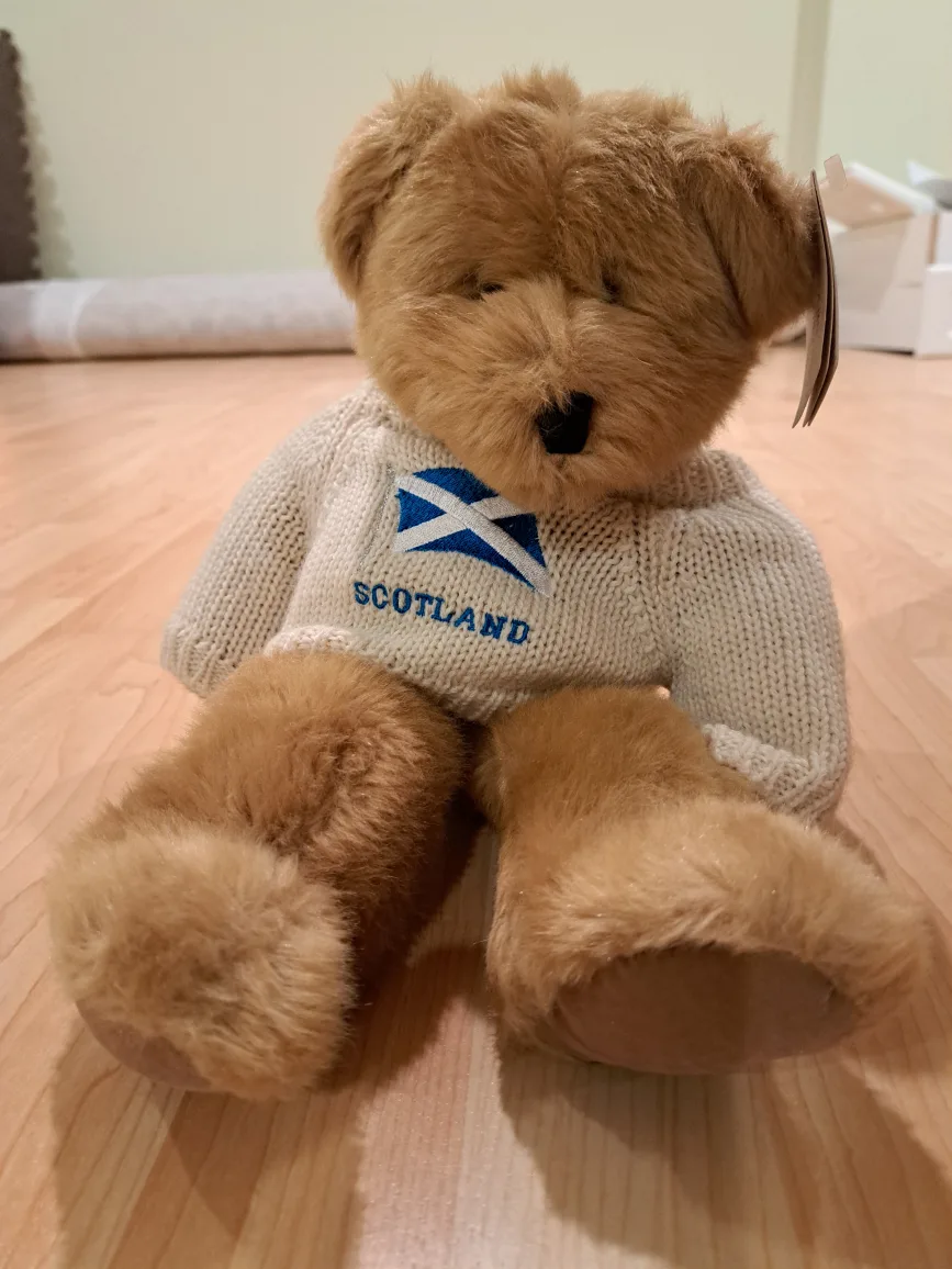 14" Russ Bears From The Past Scotland Teddy Bear image indicator(2)