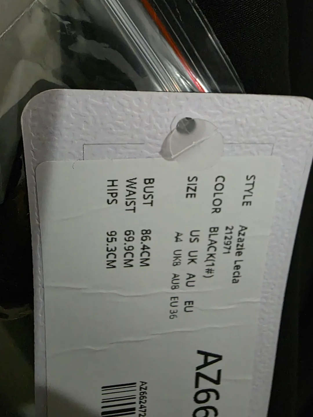 AZAZIE Black Off-the-Shoulder  Dress Size 4 image indicator(4)