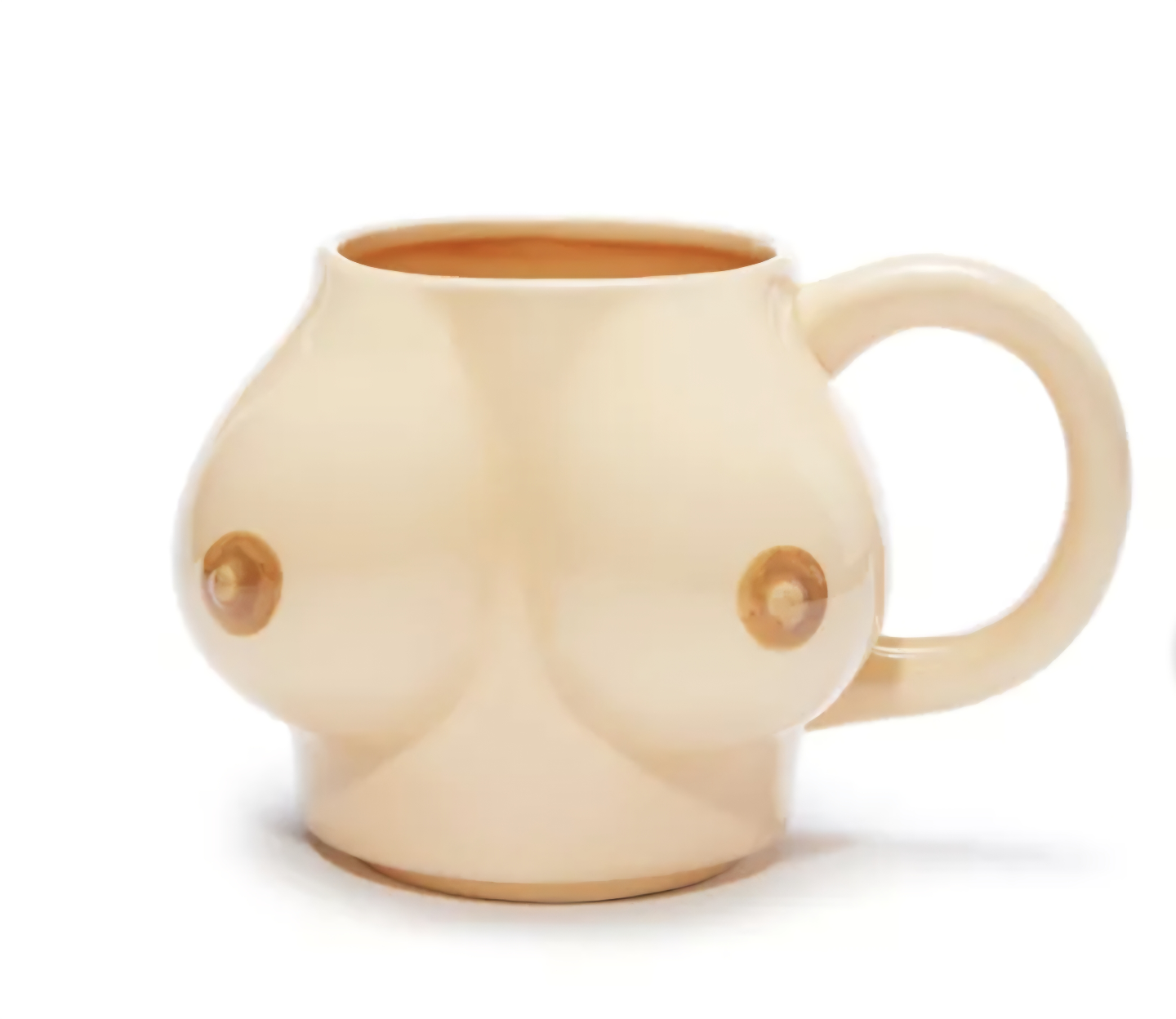 Unique Ceramic Boob Mug- Planter/ Coffee Funny Hilarious Gift - photo 5