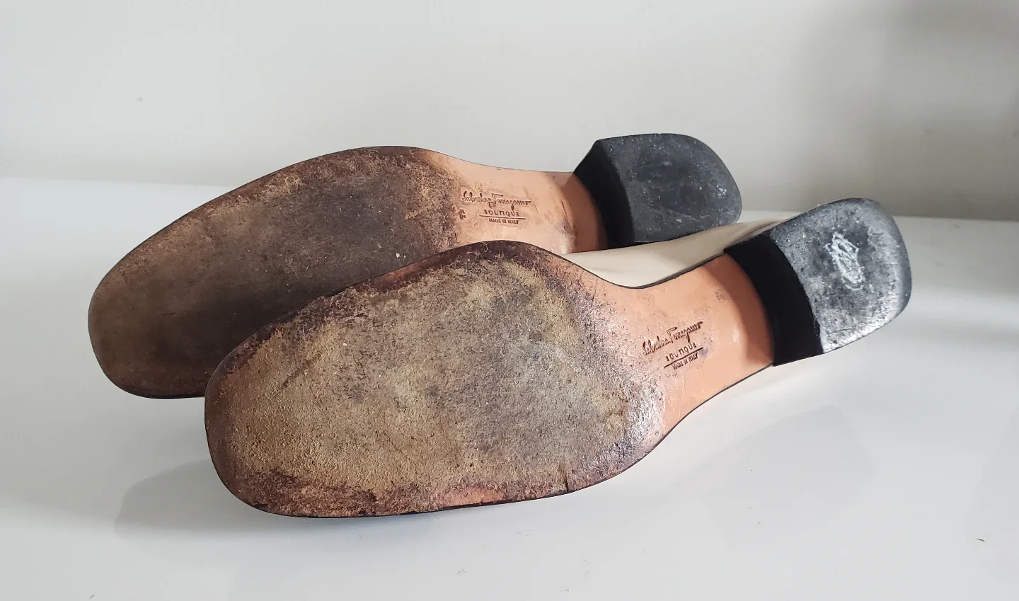 Ferragamo Two Tone Vintage Pumps - Evocative of Chanel image indicator(5)