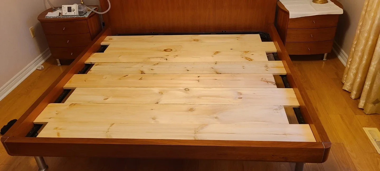 King Size Bedroom Set - Full Set Modern Wood Bed Frame image indicator(5)