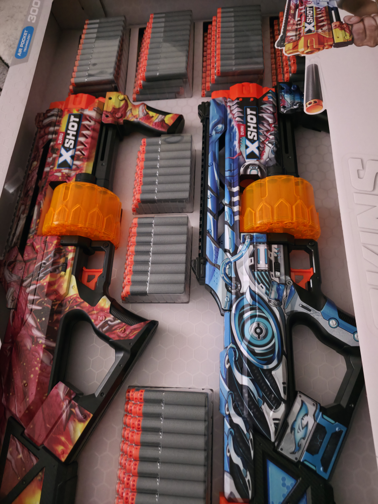 Zuru X-Shot Skins 2-Pack Blaster with 300 Darts - photo 3