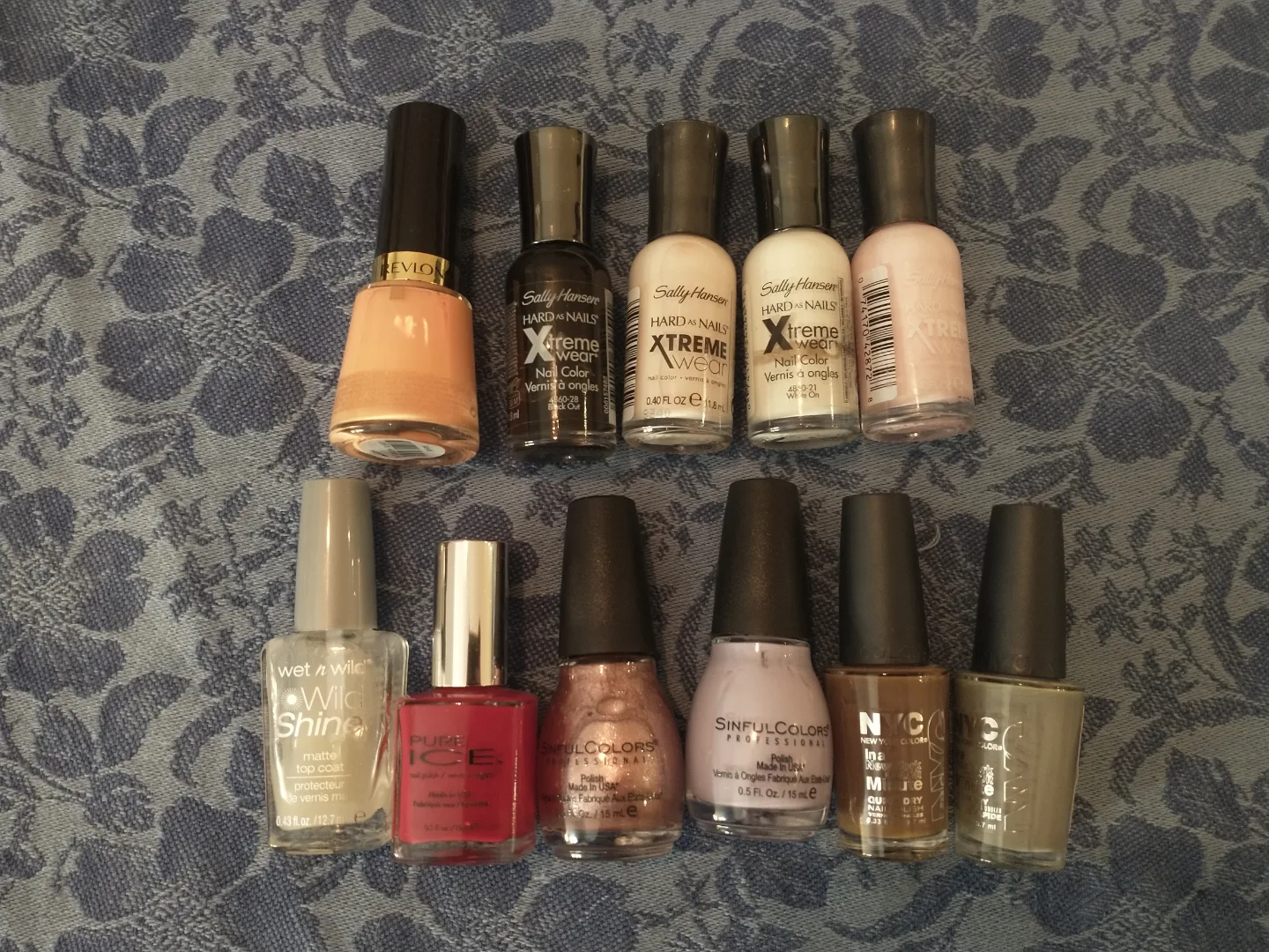 Assortment of nail polishes thumbnail