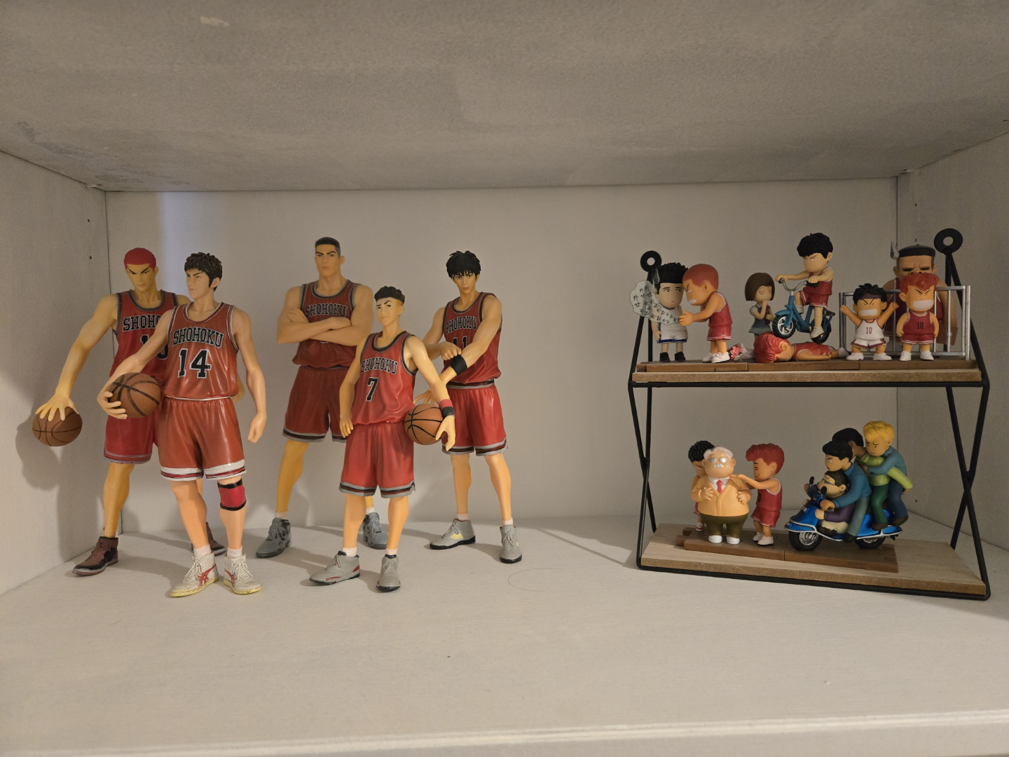 Shohoku High School Basketball Team Figurines Set