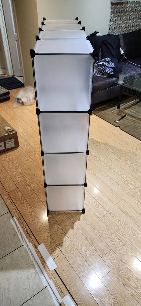 12 Cube Organizer Storage Shelf - photo 2