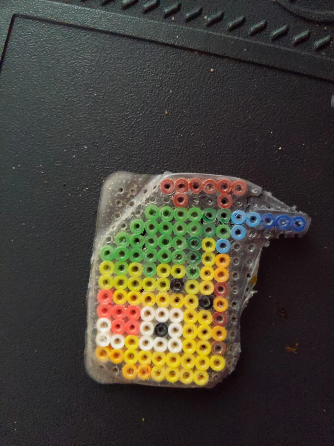Handmade Perler Bead Parrot💚 image indicator(2)