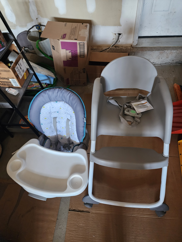 Moving Sale - Ingenuity Trio 3-in-1 Highchair - photo 2