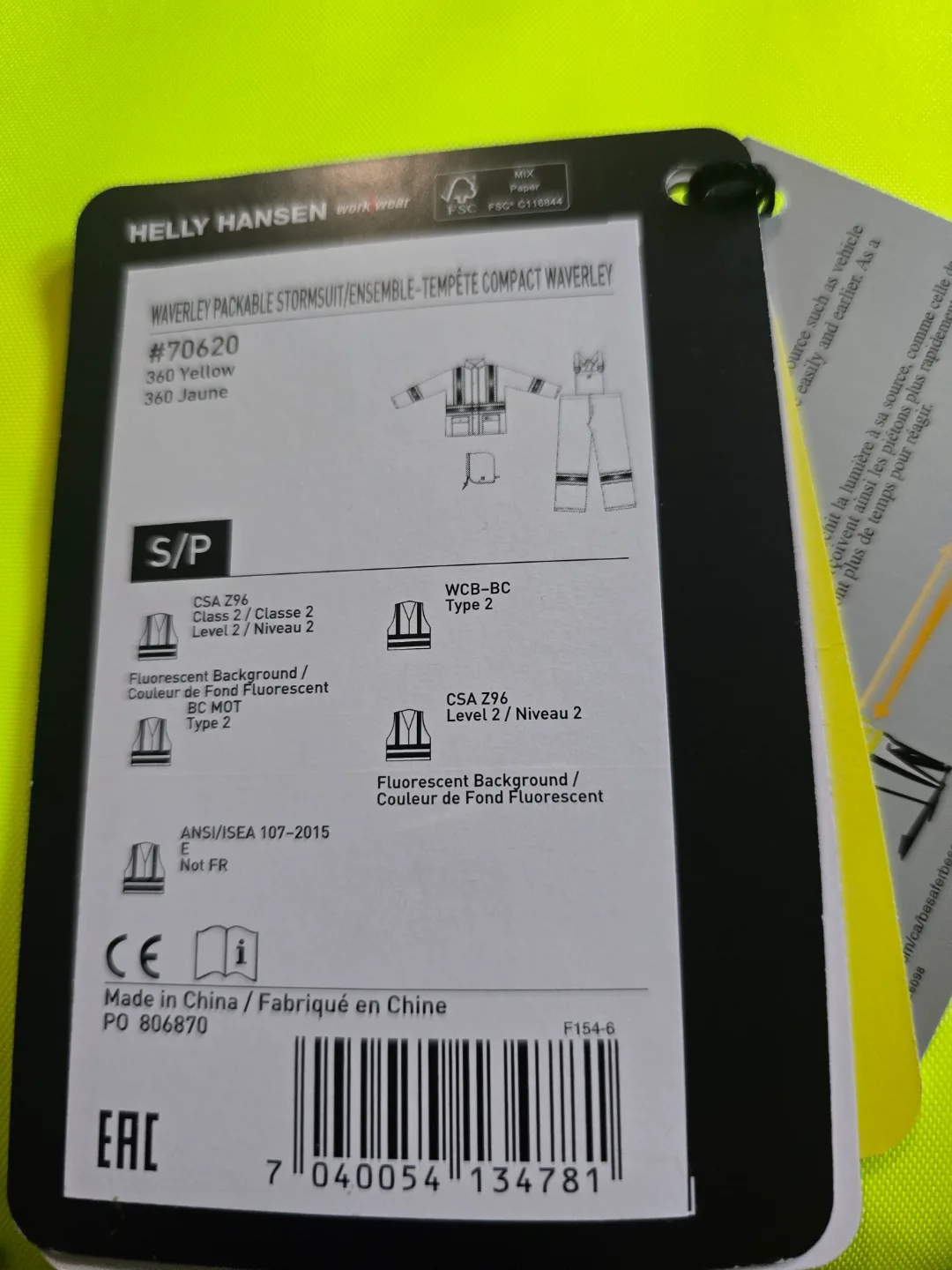 Helly Hansen Workwear Safety Gear Bundle image indicator(2)