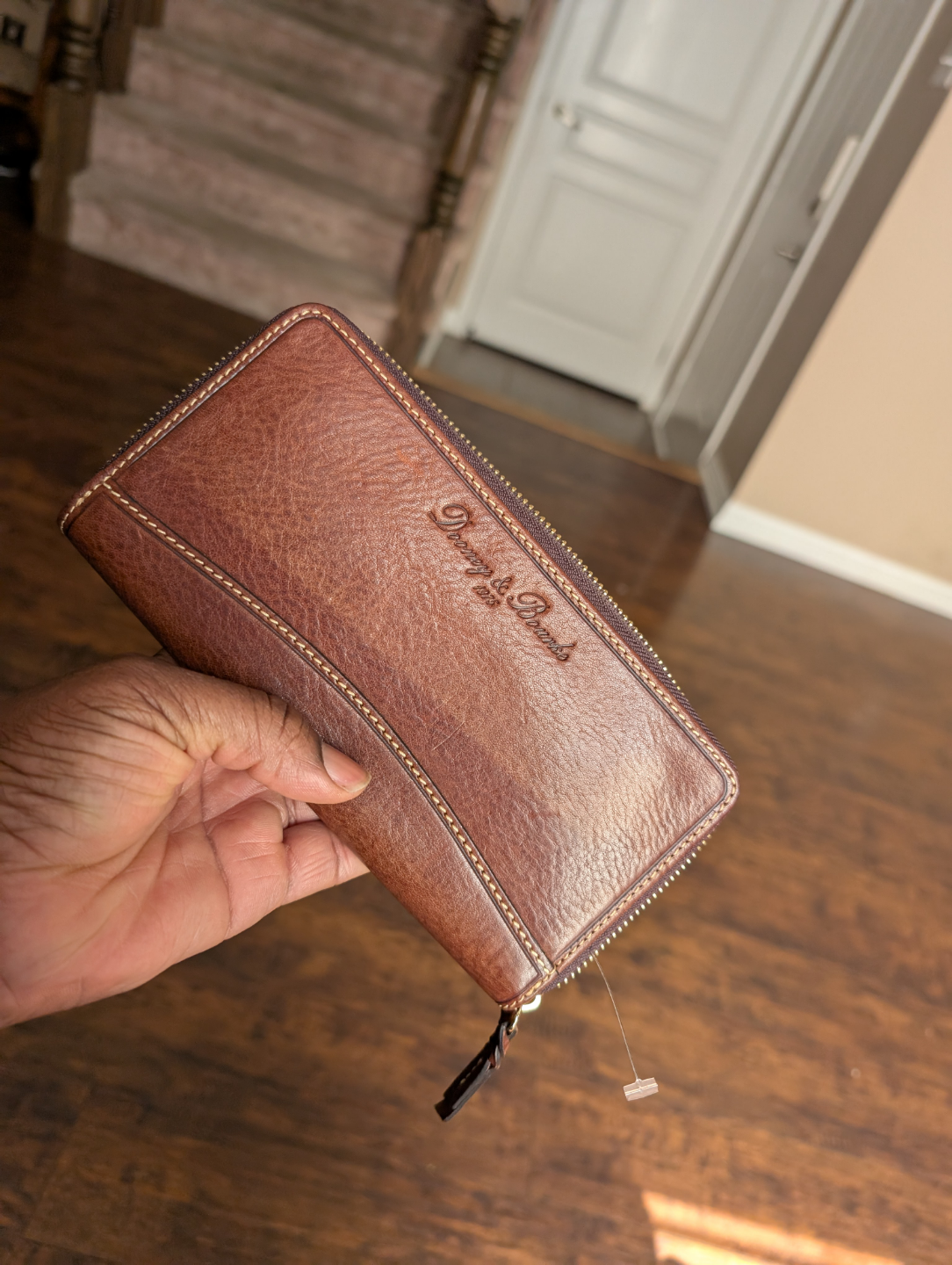 Dooney and bourke, Florentine Vacchetta Leather Wallet - photo 3