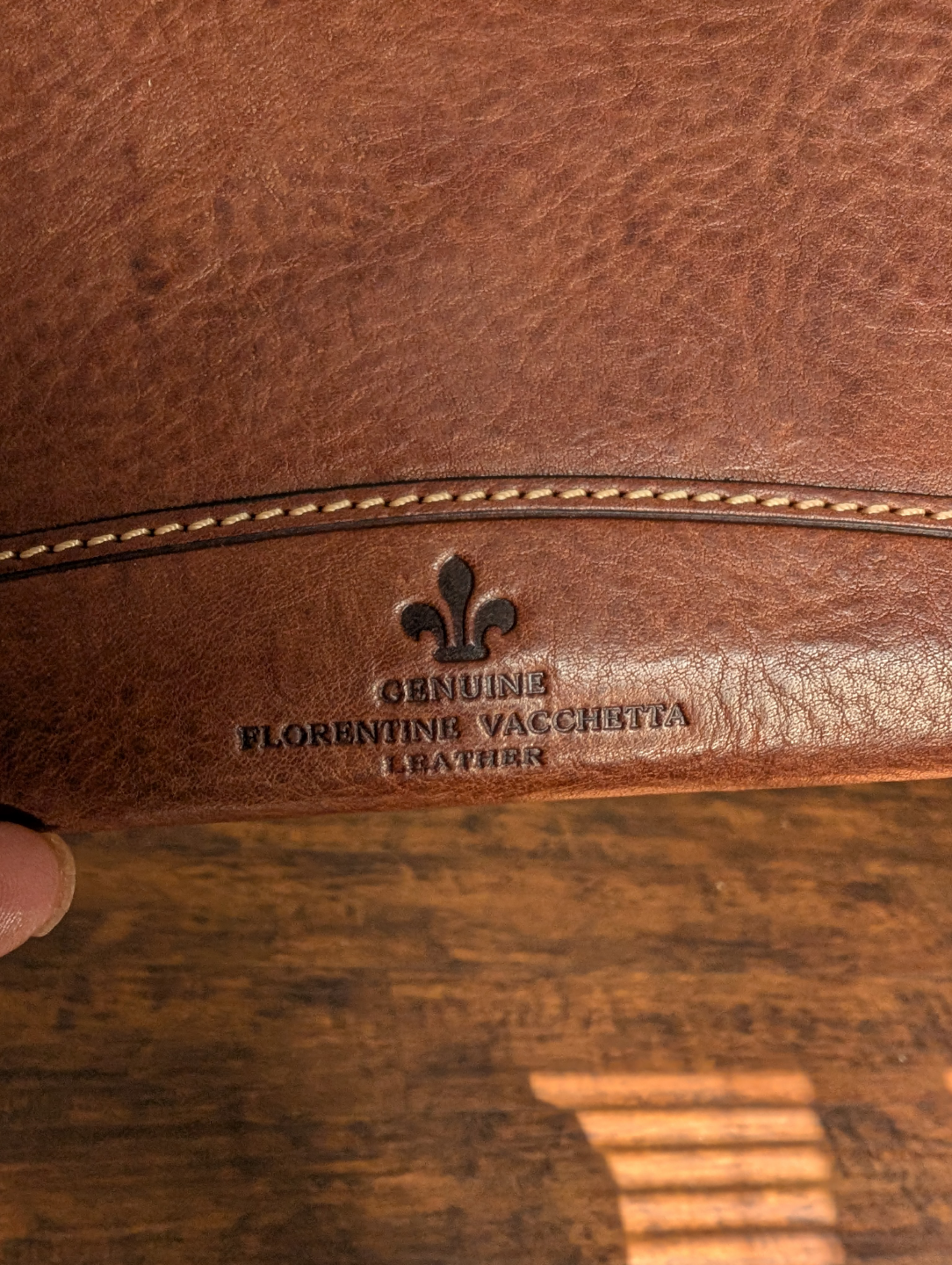 Dooney and bourke, Florentine Vacchetta Leather Wallet - photo 4
