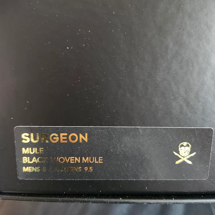 Surgeon Brand Woven Mules image indicator(3)