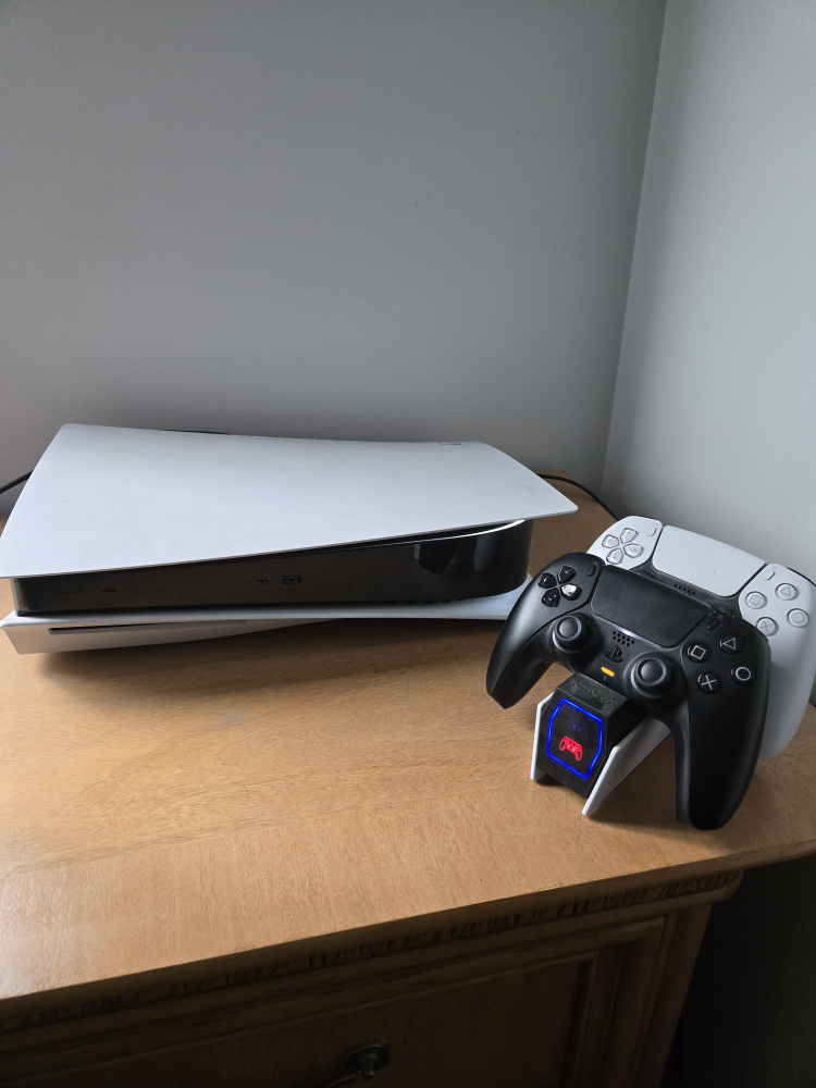 PlayStation 5 Console and DualSense Controllers