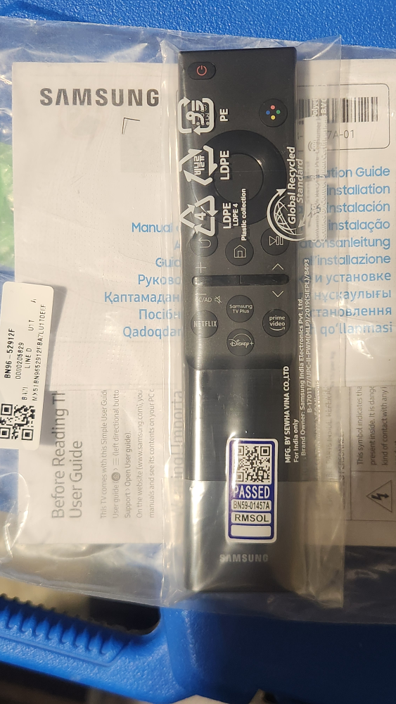 New Samsung BN59-01457A Smart TV Remote Control