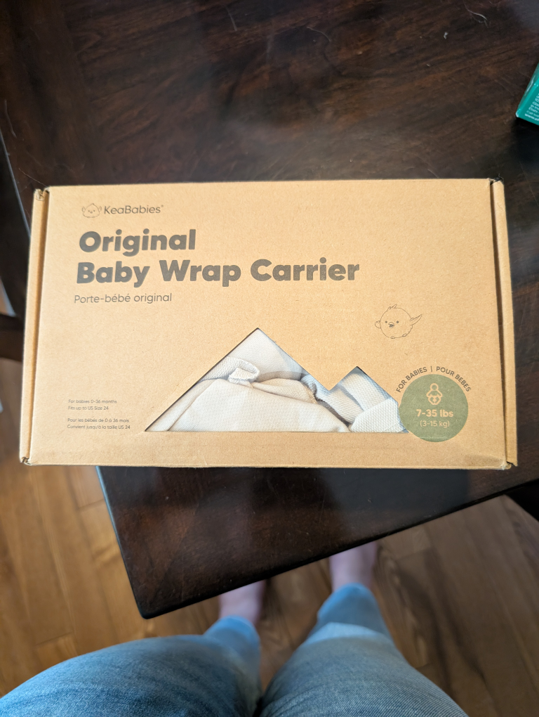 KeaBabies Original Baby Wrap Carrier