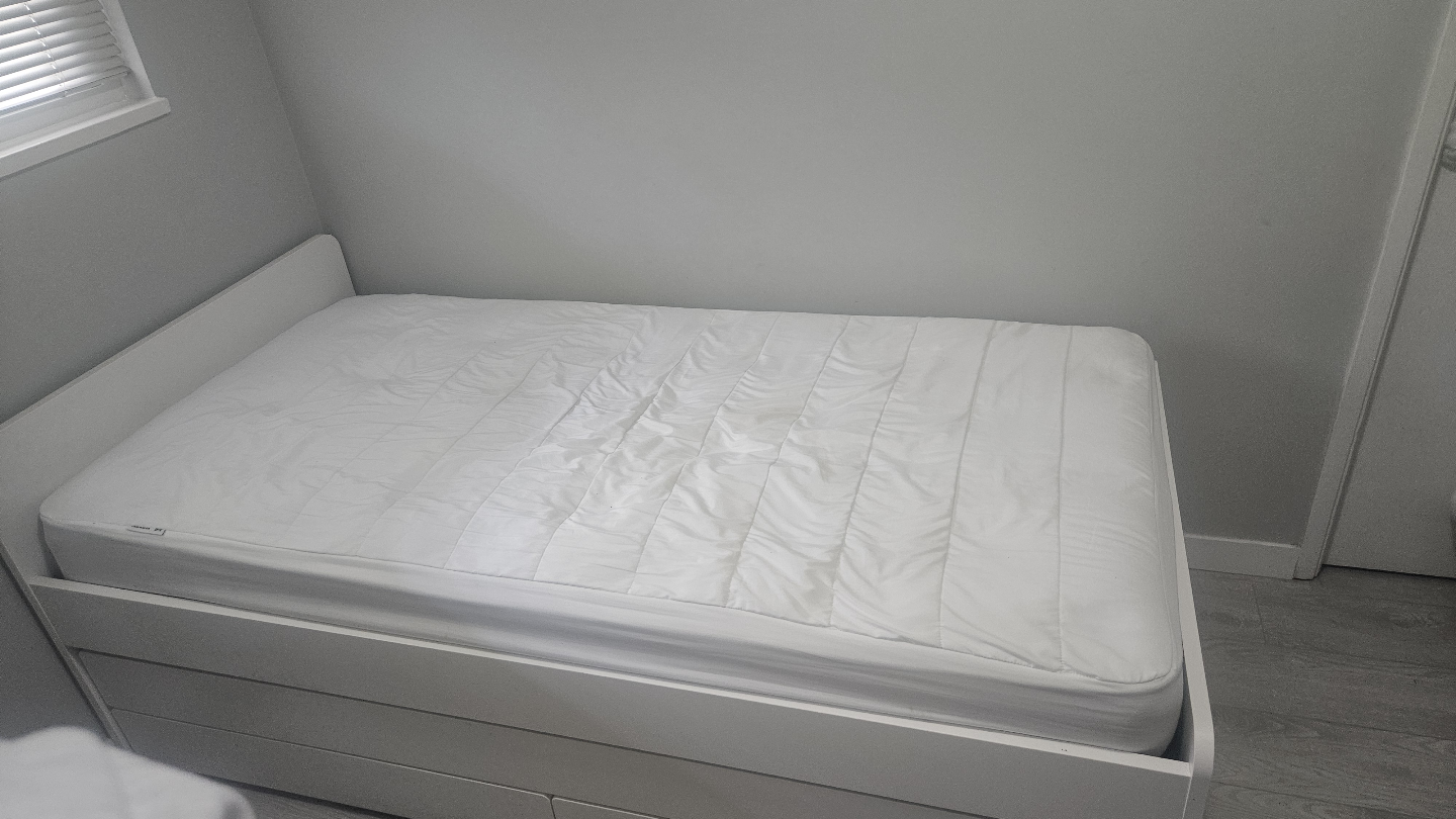 IKEA SLÄKT Twin Bed Frame with Pull-Out Bed and Storage - photo 2