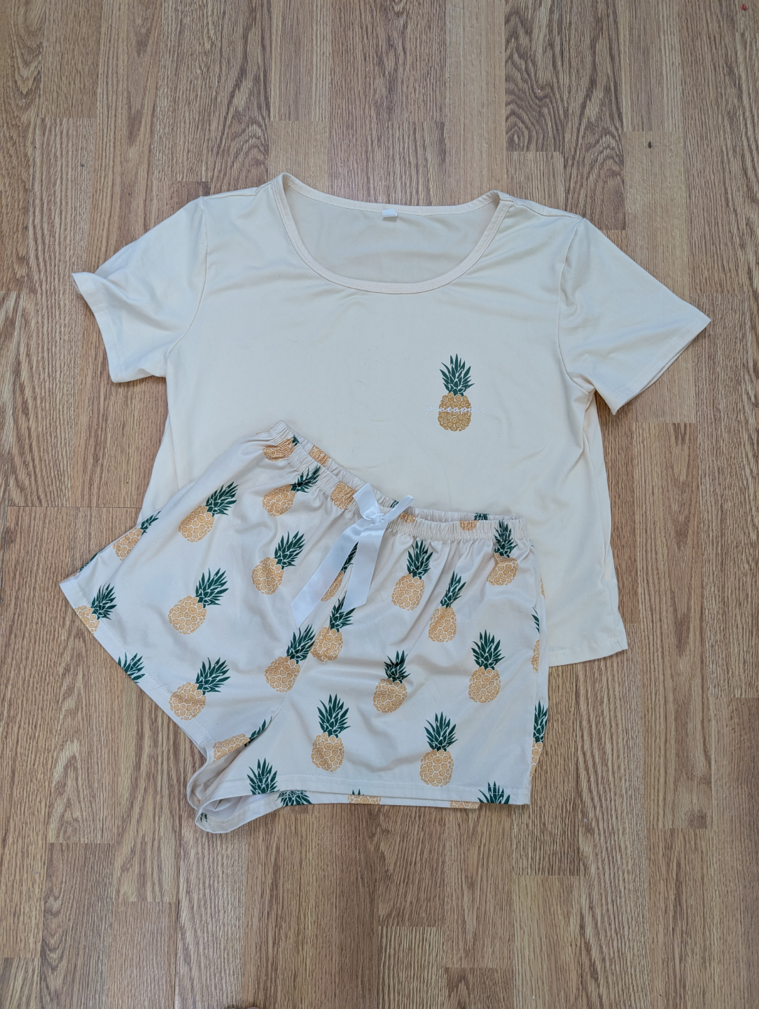 Women's Pineapple Pajama Set - photo 2