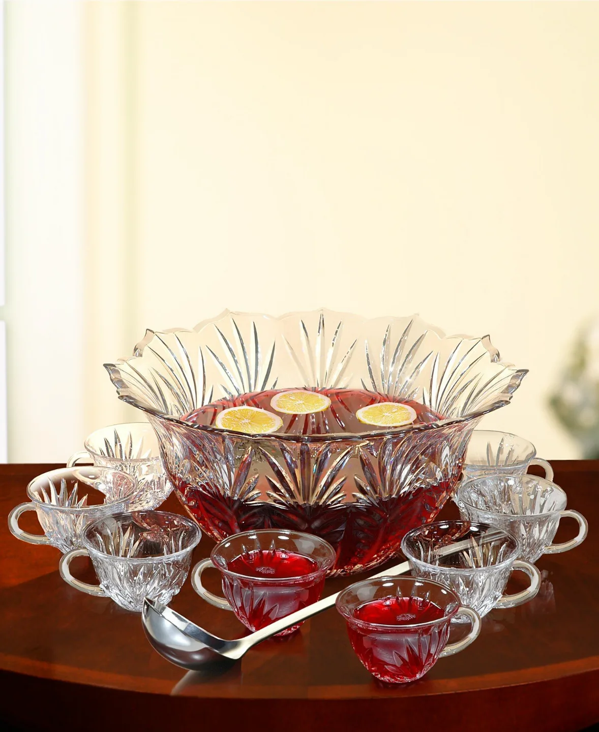 Fifth Avenue Crystal 10-Piece Punch Bowl Set thumbnail