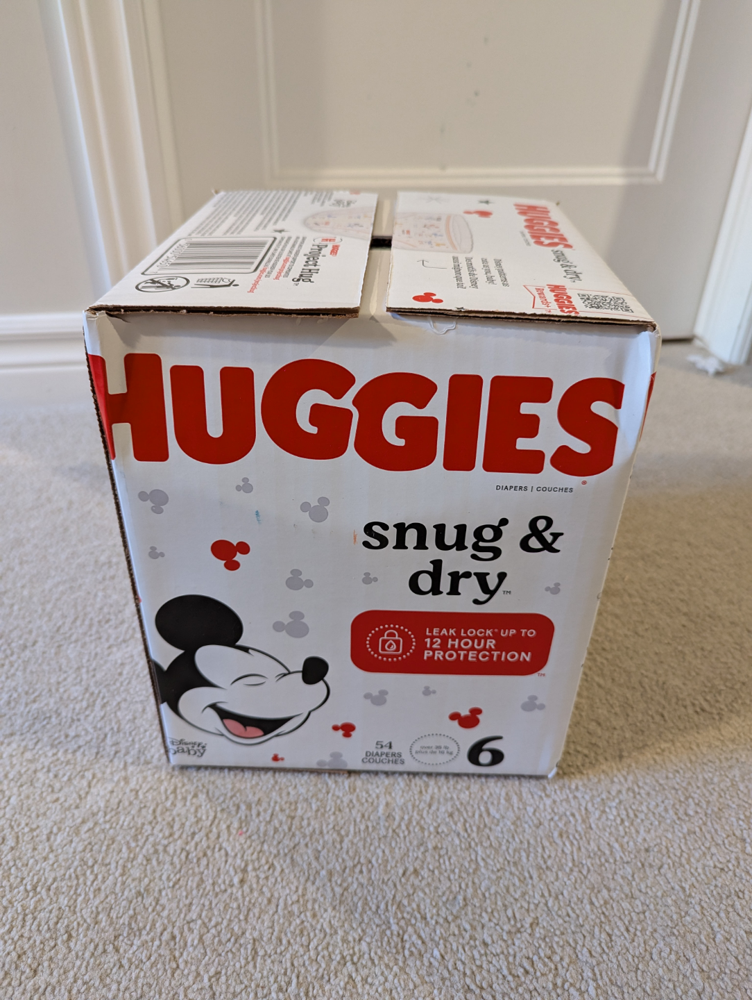 Huggies Snug & Dry Diapers Size 6