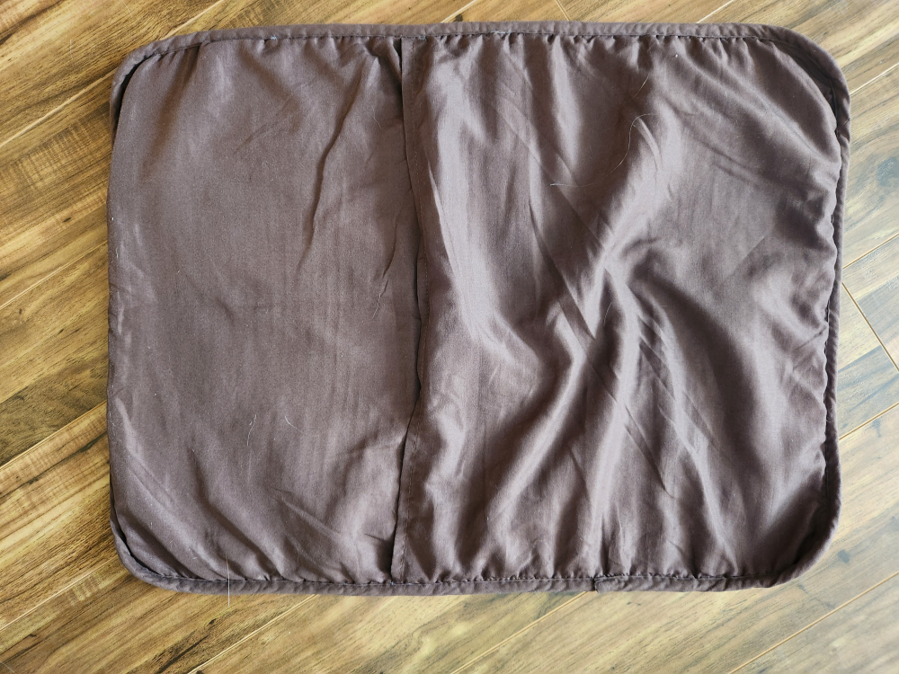 Set of Two Quilted Shams- Brown and Beige - photo 5
