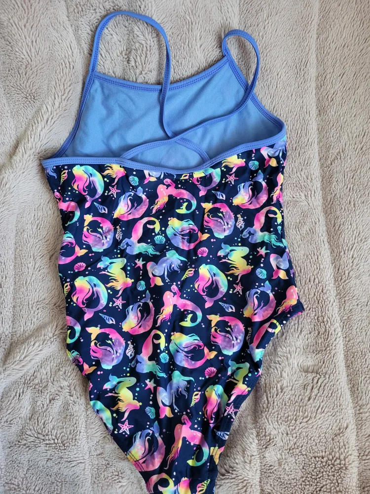 7 girl's swimsuits size 10-12 image indicator(2)