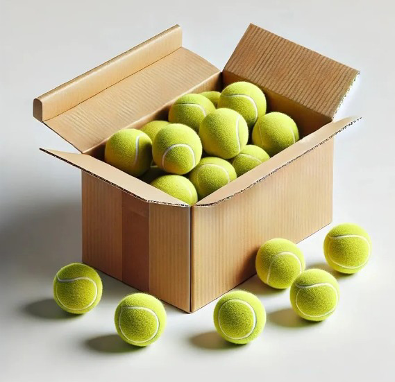100 Used Tennis balls