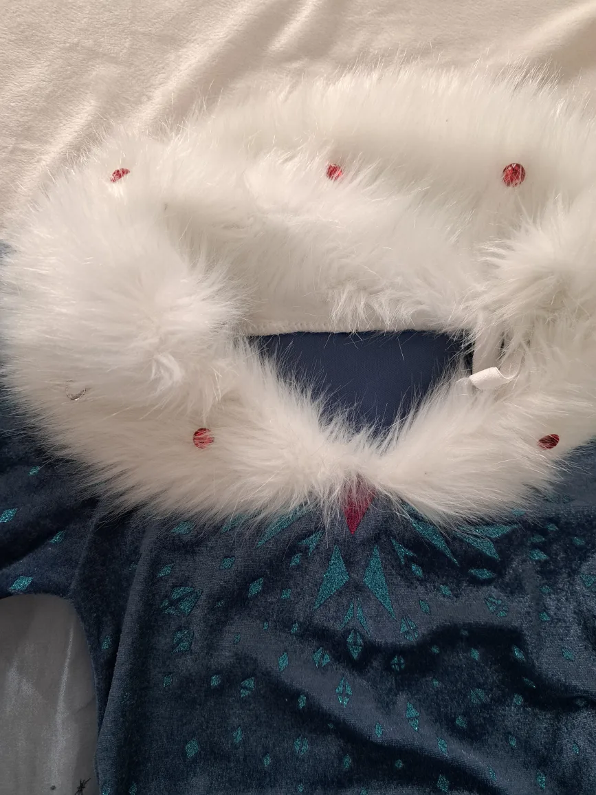 Princess Elsa Dress with Cape image indicator(2)