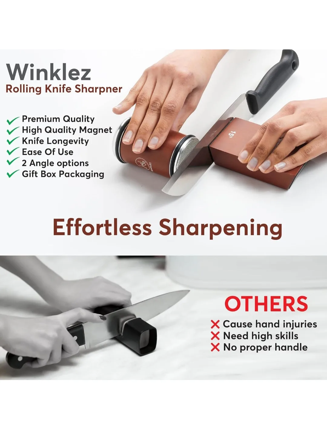 Knife Sharpening, Professional Diamond & Sharpening Station image indicator(6)