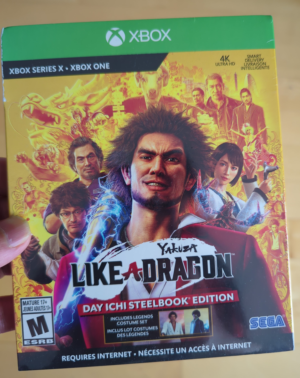 Yakuza: Like a Dragon Day Ichi Steelbook Edition
