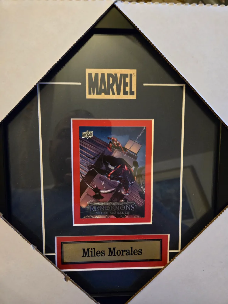Marvel Comics 2 Card Collector Frame Spider-Man Venom Carnage thumbnail