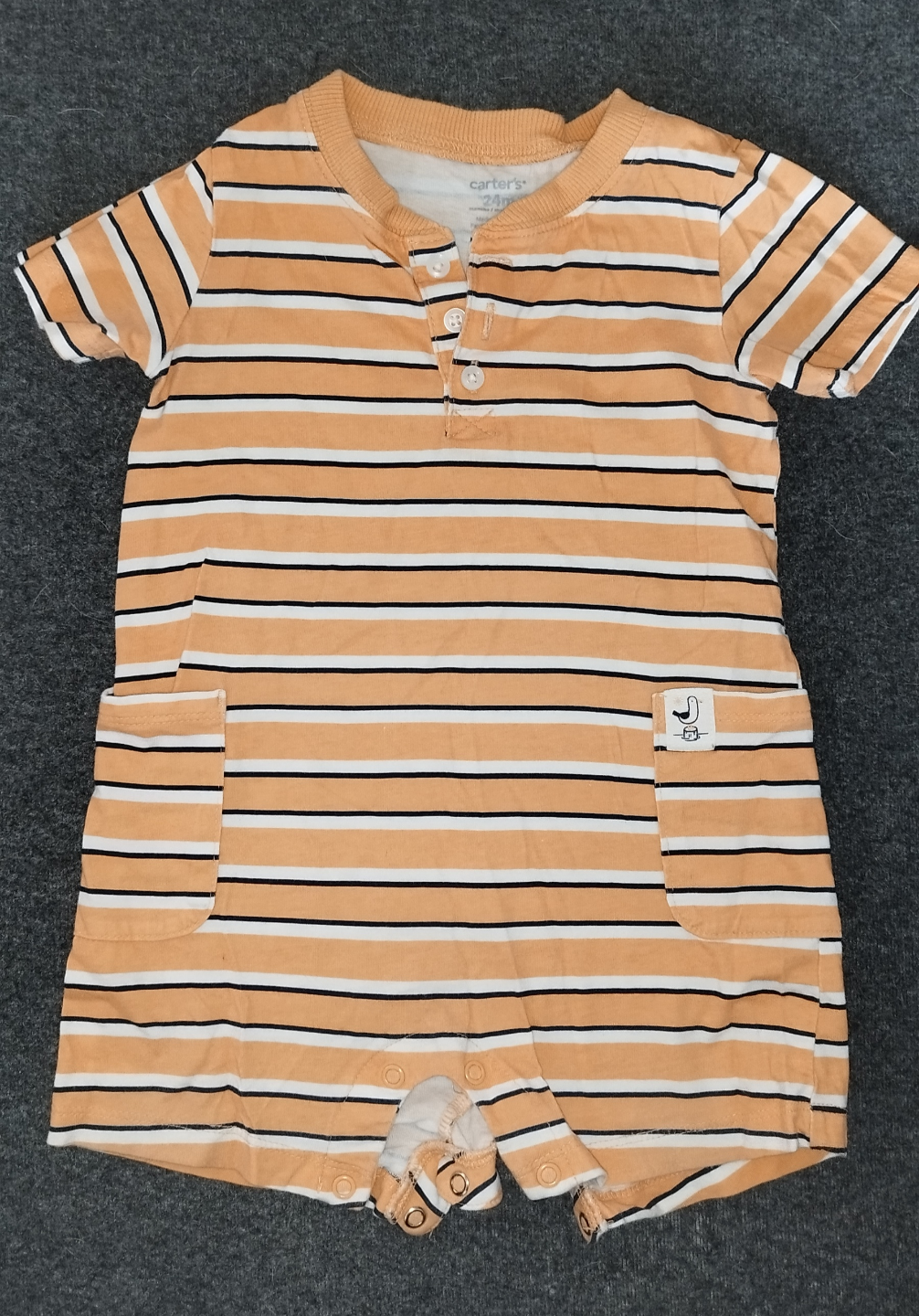 5 Carter Summer Onesies - 24 months - photo 3