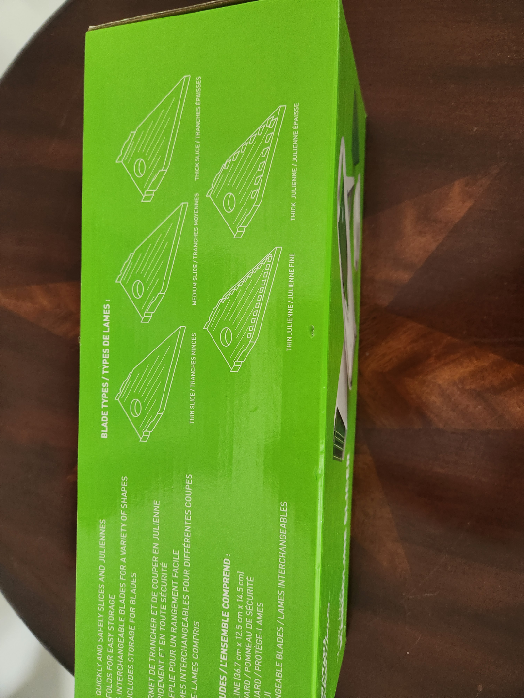 Mandoline Slicer with 5 Interchangeable Blades - photo 2