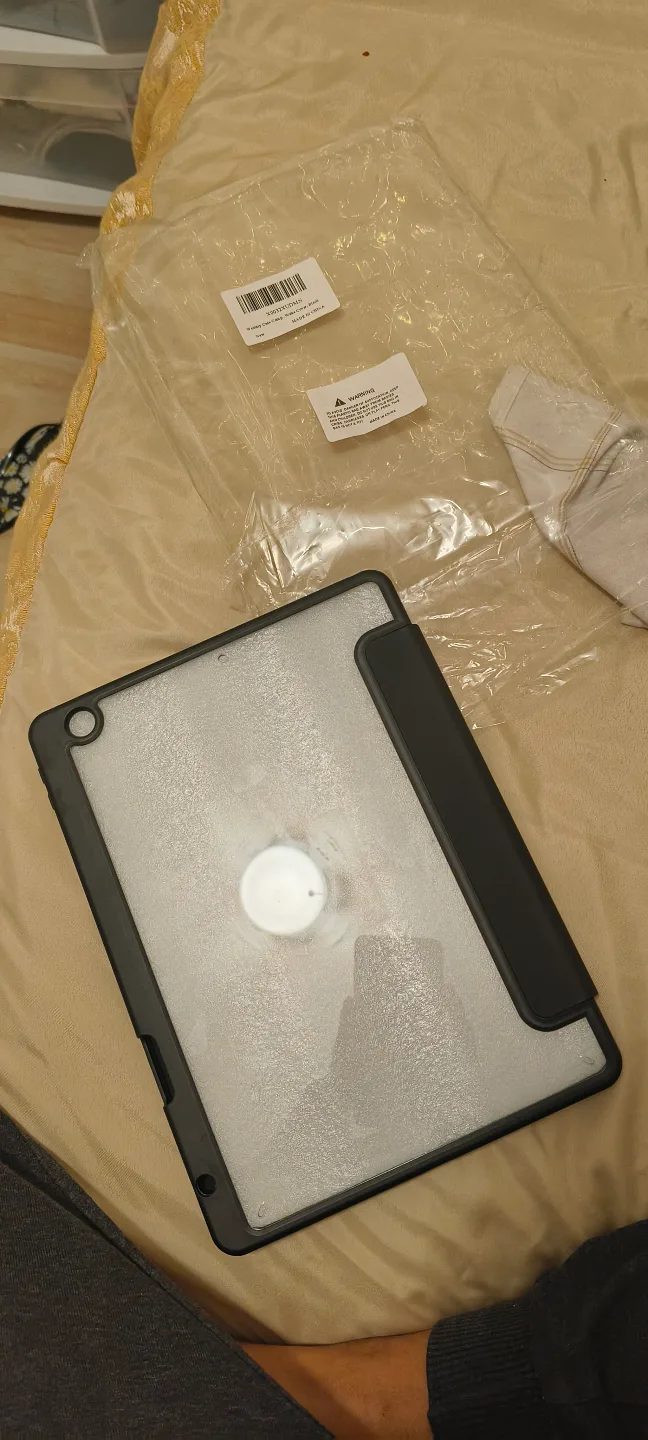 New Black Tablet Case with Stand iPad 10.2 inch Case for Tablet image indicator(2)