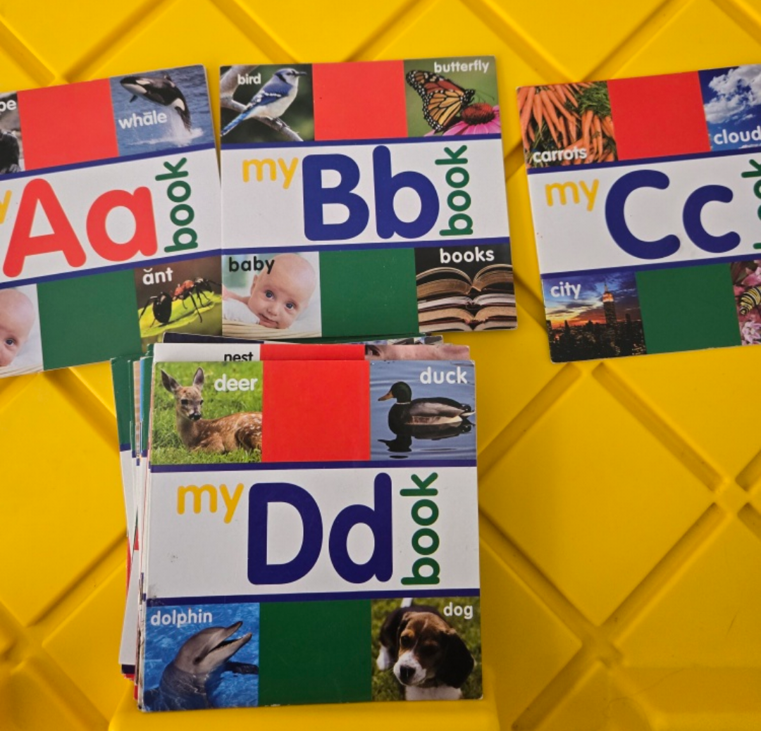 My ABC Book Set - Alphabet Learning Flash Cards for Toddlers