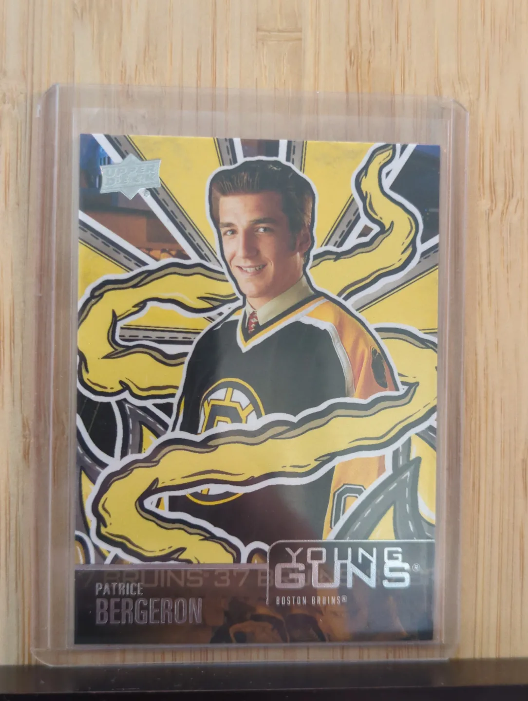 Patrice Bergeron Young Guns Renewed Rookie Card image indicator(4)