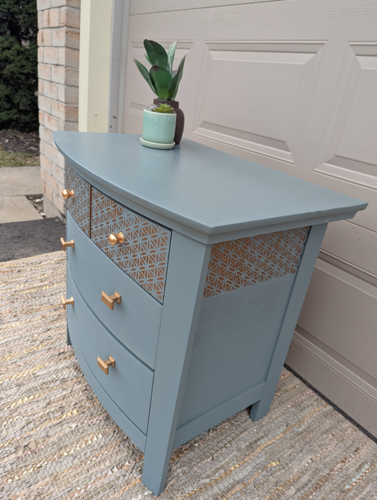 Newly refinished cabinet/side table - photo 2