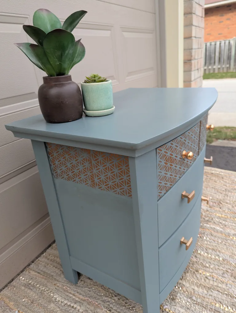 Newly refinished cabinet/side table image indicator(3)