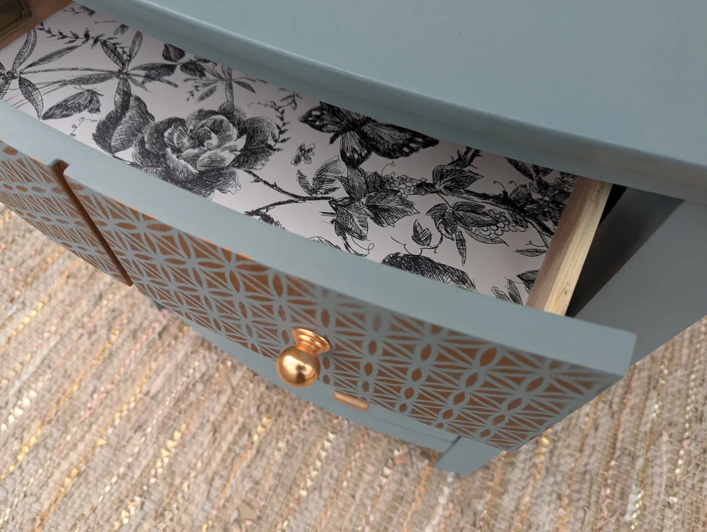 Newly refinished cabinet/side table image indicator(5)