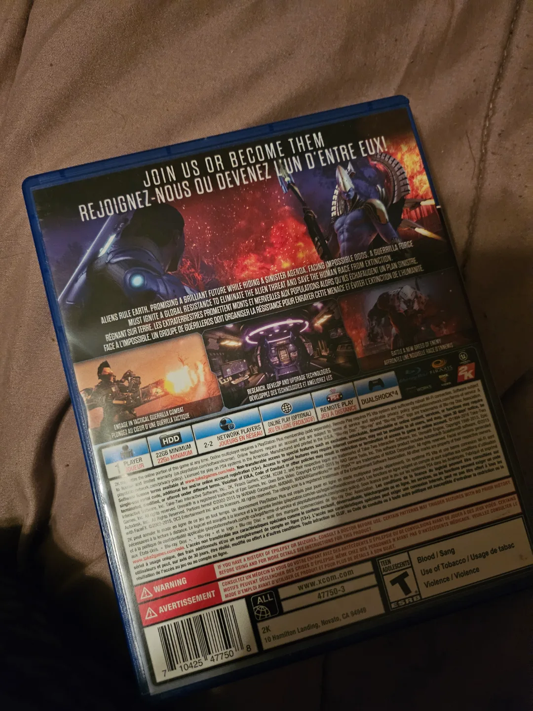 XCOM 2 PS4 Game image indicator(2)