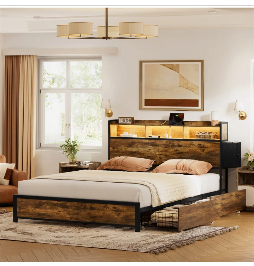 Queen Size Bed Frame - photo 4