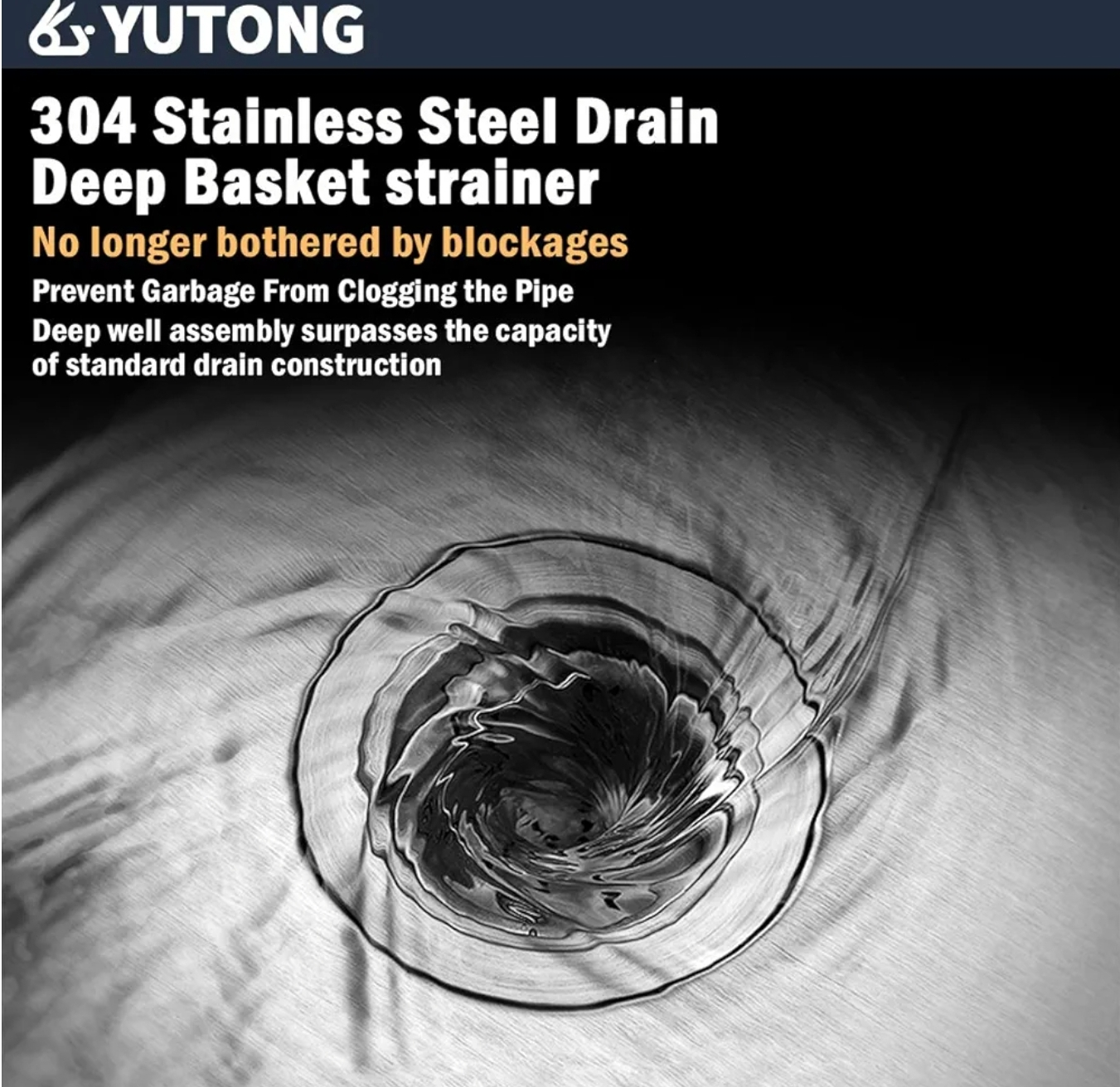 Yutong 31" Double Bowl Stainless Steel Kitchen Sink - photo 3
