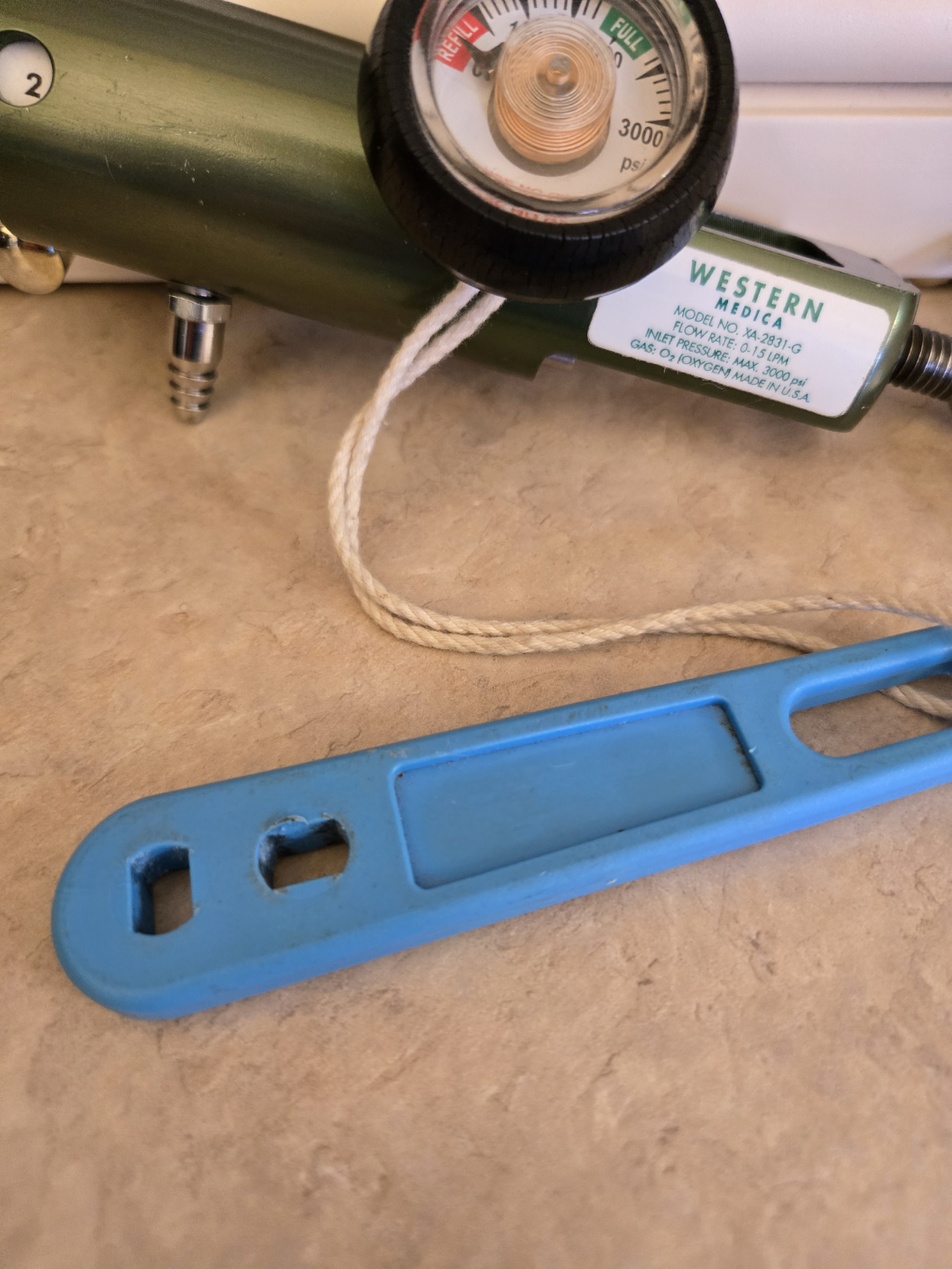 Western Medic YA-2821-C Oxygen Regulator - photo 4