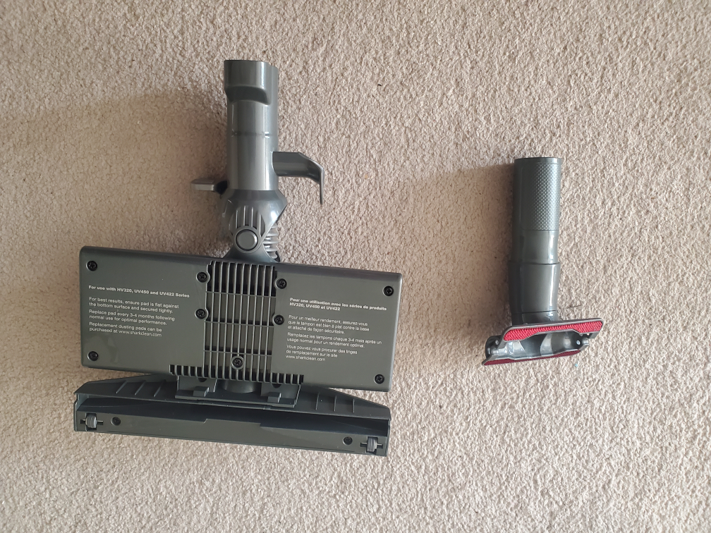 Shark Vacuum Cleaner Floor Nozzle and Dusting Brush - photo 3