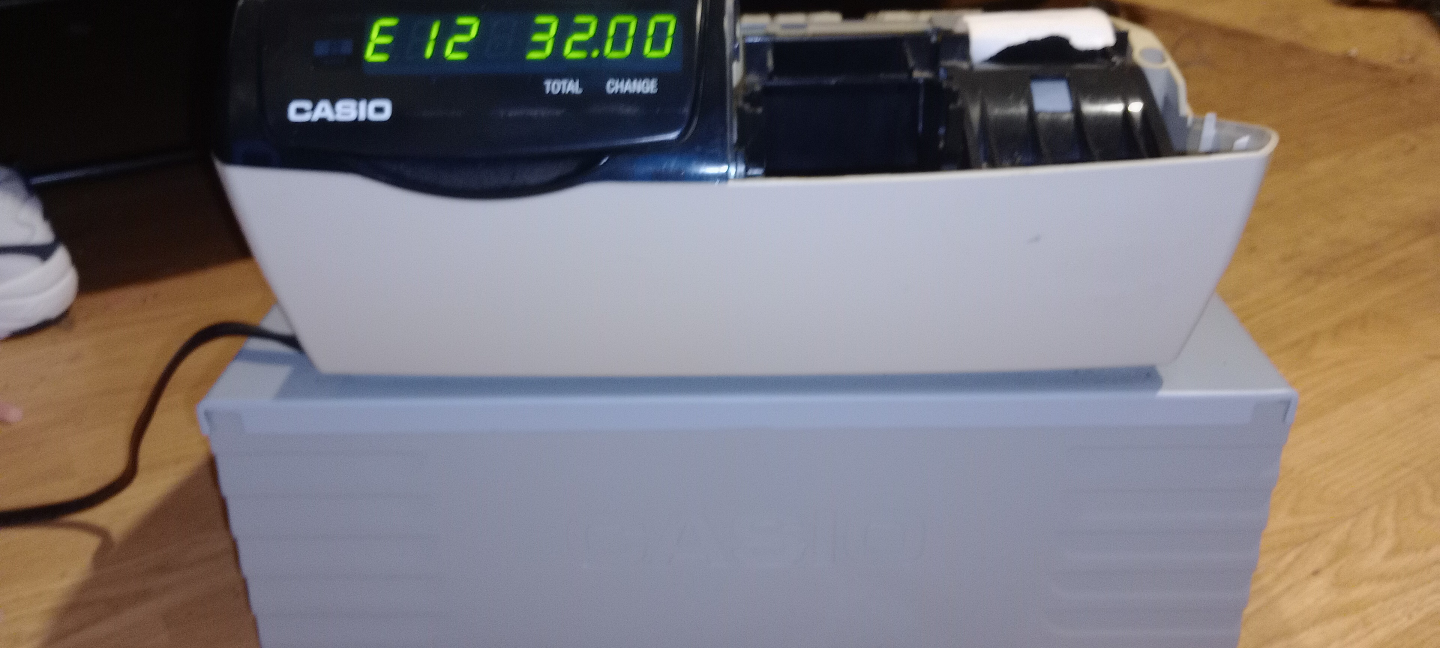 Casio PCR-T2000 Cash Register - photo 3