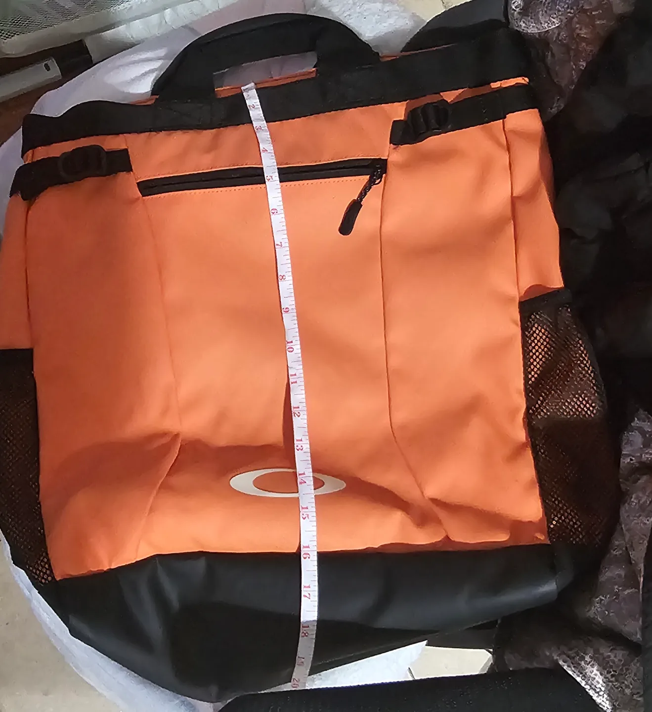 Oakley Coral Orange Backpack Tote Bag image indicator(6)