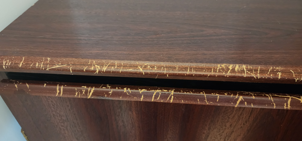 Dar Brown Armoire with Two Drawers - photo 3