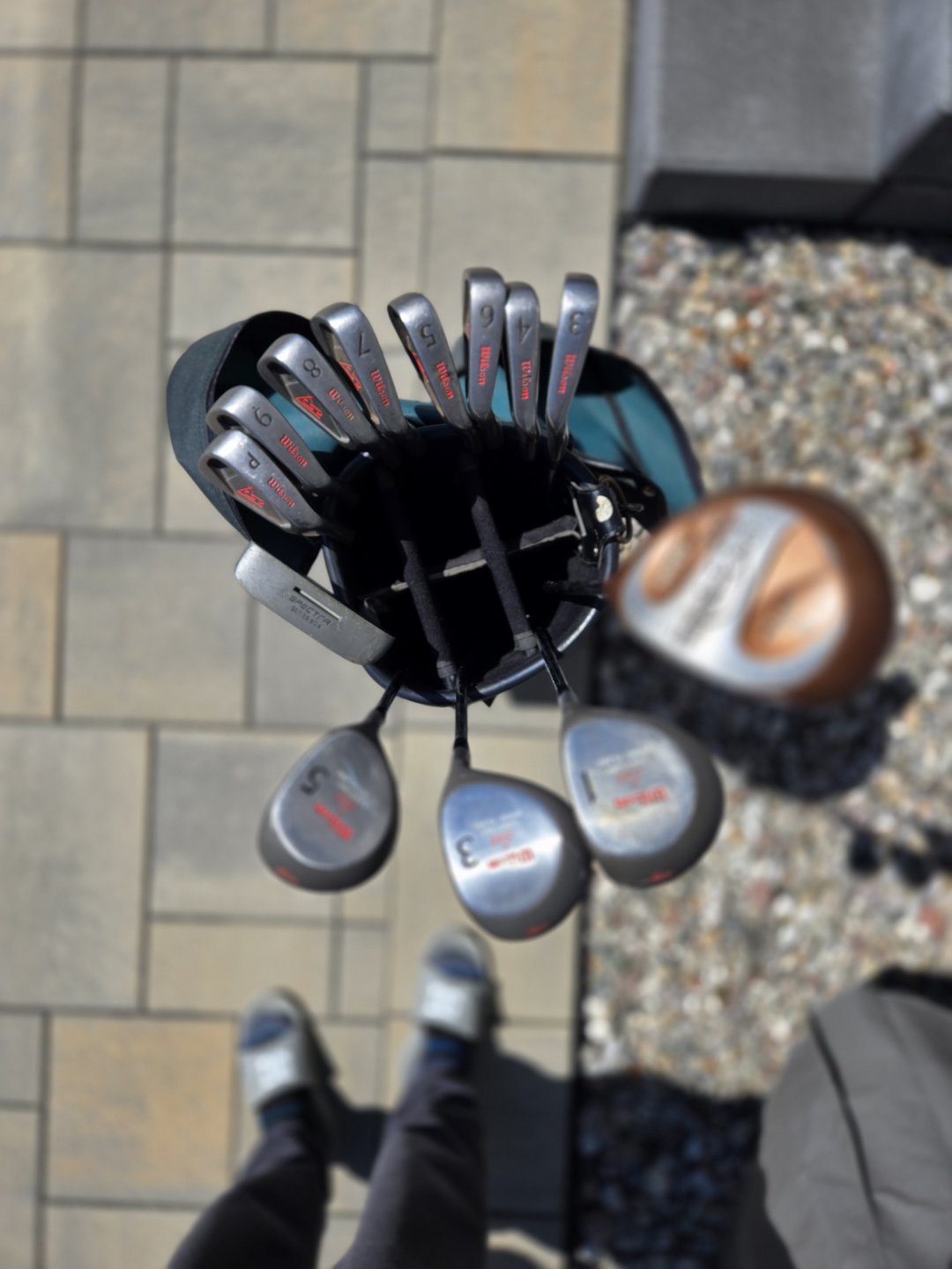 Wilson Golf Club Set with Carry Bag