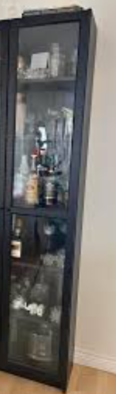 IKEA BILLY/OXBERG Bookcase with Glass Door - photo 2