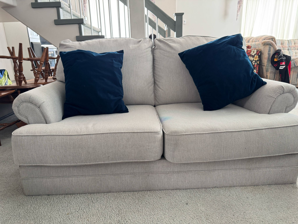 Beige Sofa Set - Loveseat and Sofa - photo 3